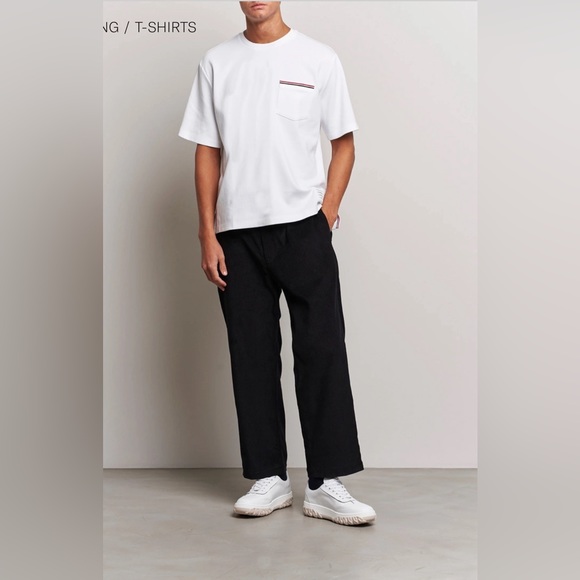 New Thom browne t-shirt with tricolor pocket. 12 - Picture 4 of 9